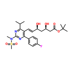 CAS 355806-00-7/(3R,5S,6E)-7-[4-(4-Fluorophenyl)-6-isopropyl-2-[(methanesulfonyl)methylamino]pyrimidin-5-yl]-3,5-dihydroxyhept