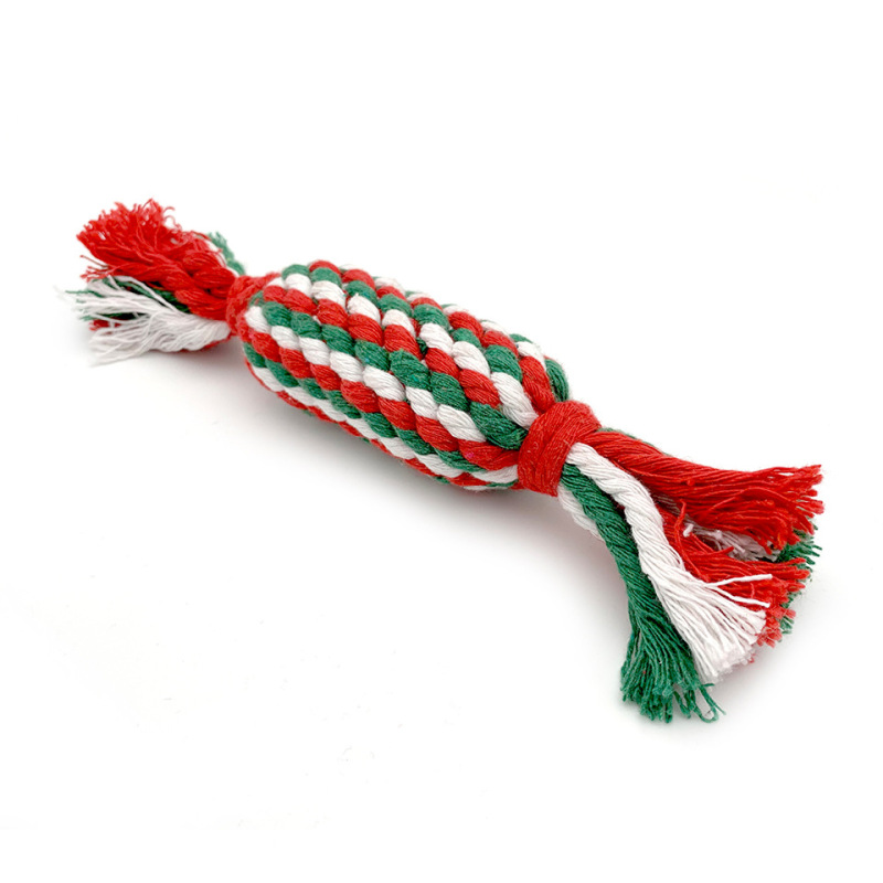 Wholesale Bone Round Chew Dog Toy Rope