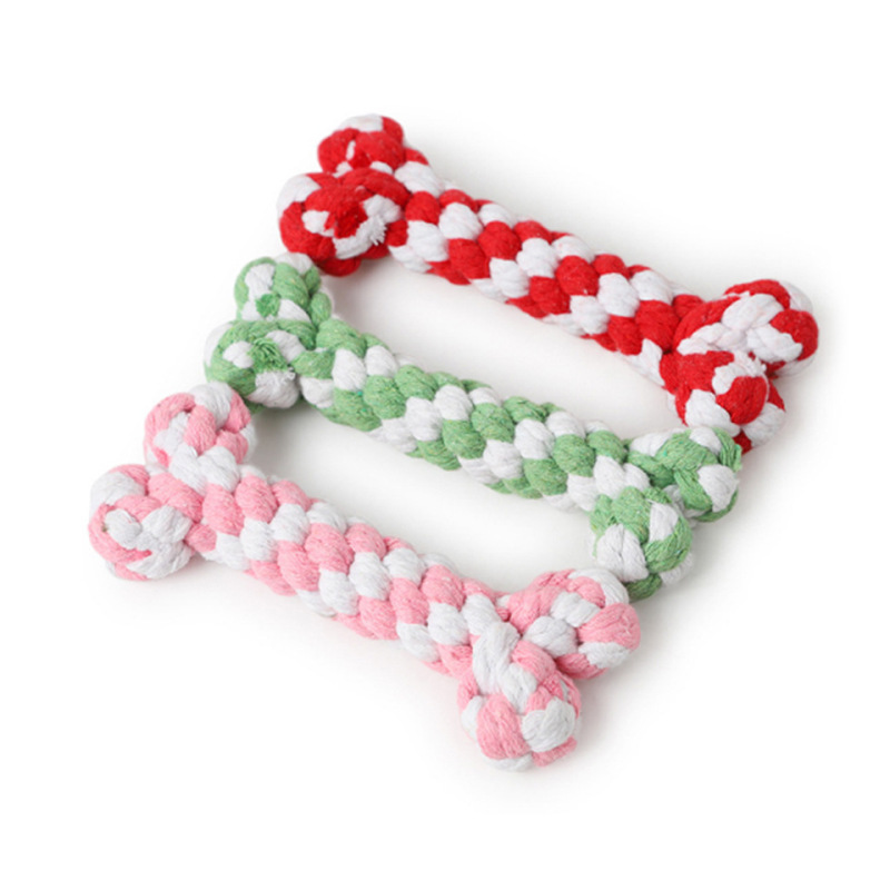 Wholesale Bone Round Chew Dog Toy Rope
