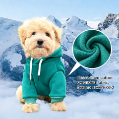 Wholesale Winter Warm Pet Clothes Dog Hoodies Blank