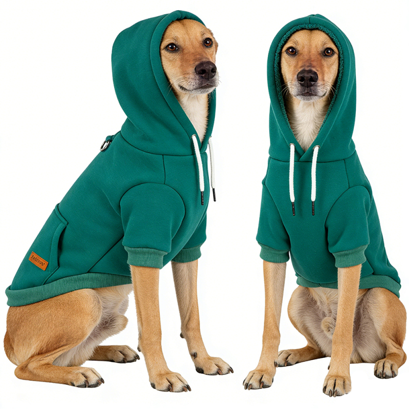 Wholesale Winter Warm Pet Clothes Dog Hoodies Blank