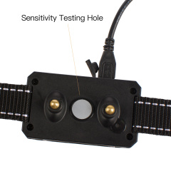 wholesale manufacturer remote electric rechargeable sound shock adjustable waterproof pet dog training collar