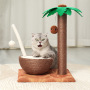 Manufacturer Wholesale Pet Product Wood Sisal Cat Tree Scratcher