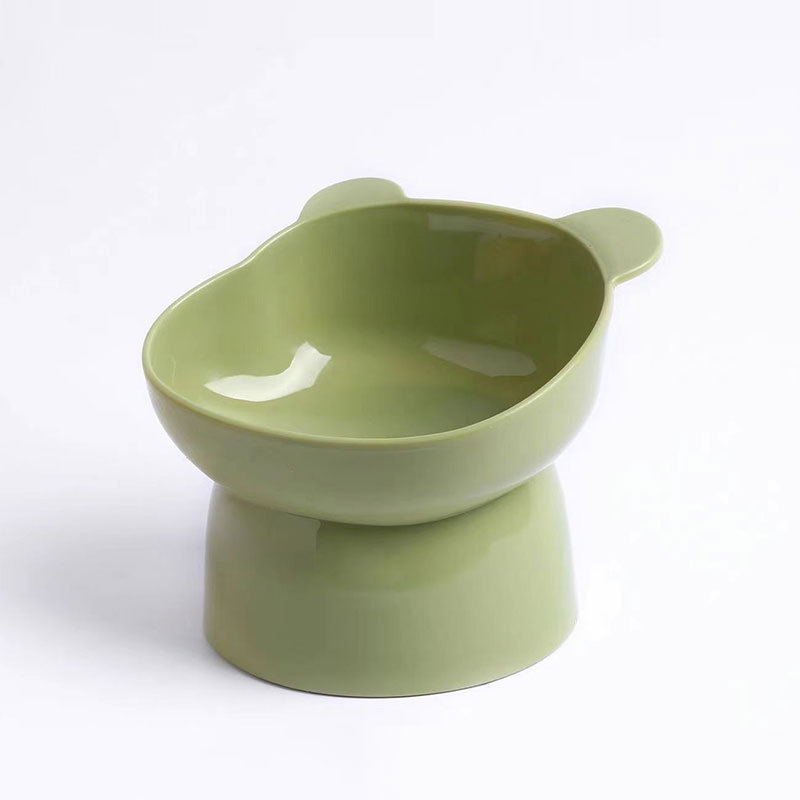 Wholesale Cheap Plastic Elevated Raised Cat Bowls