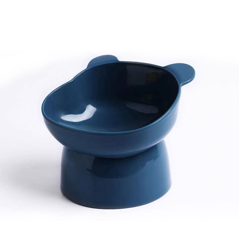 Wholesale Cheap Plastic Elevated Raised Cat Bowls