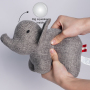 Manufacturer Wholesale Custom Logo Squeaky Plush Dog Pet Chew Toys