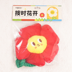 Manufacturer wholesale cute flower design dog plush rope toys