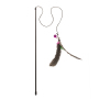Wholesale manufacturer cheap interactive pole cat teaser feather toys