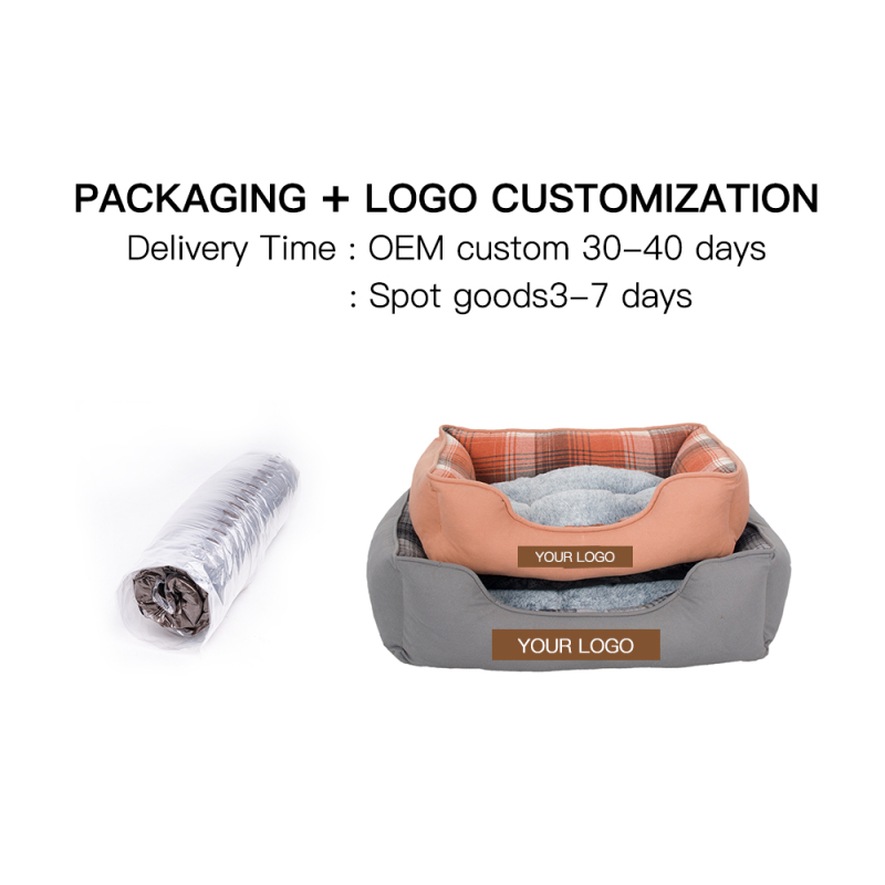 Manufacturer wholesale custom design dog pet accessories bed