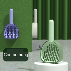 Manufacturer wholesale plastic shovel cat litter scoop with poop bag