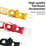 Wholesale Adjustable Suede Shinning Dog Collar Bling
