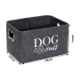 Manufacturer wholesale grey foldable felt dog toy storage box