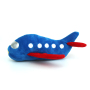 Manufacturer wholesale cute plane rocket design dog plush rope toys