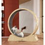 Manufacturer wholesale stable wood running wheel cat treadmill