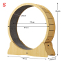 Manufacturer wholesale stable wood running wheel cat treadmill