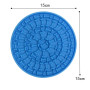 Manufacturer wholesale blue red silicone dog slow feeder bowl stick on the wall