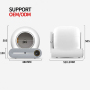 Wholesale Intelligent Control Round Cat Litter Box Automatic