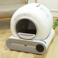 Wholesale Intelligent Control Round Cat Litter Box Automatic