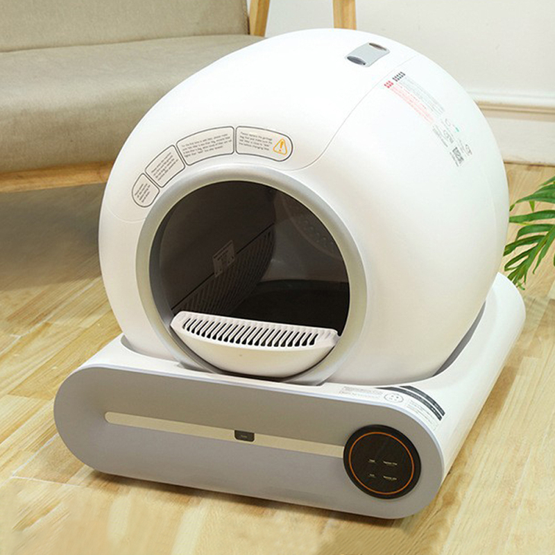 Wholesale Intelligent Control Round Cat Litter Box Automatic