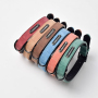 Wholesale Custom Logo Adjustable Dog Leather Collar