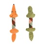 Manufacturer Wholesale Crocodile Fox Squeaky Dog Plush Rope Toys