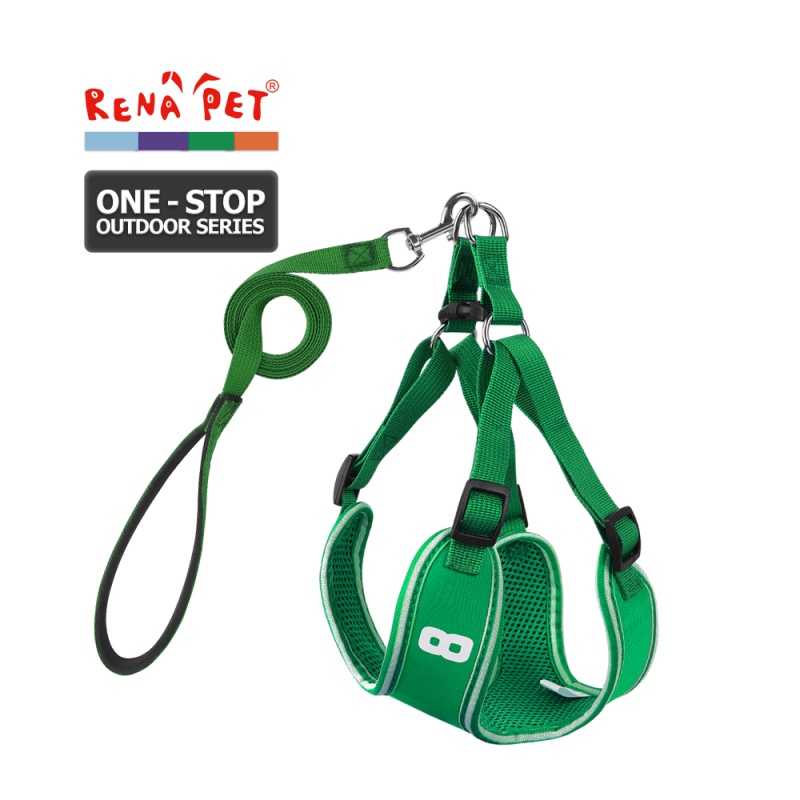 Wholesale Breathable Dog Harness Vest and Leash Set