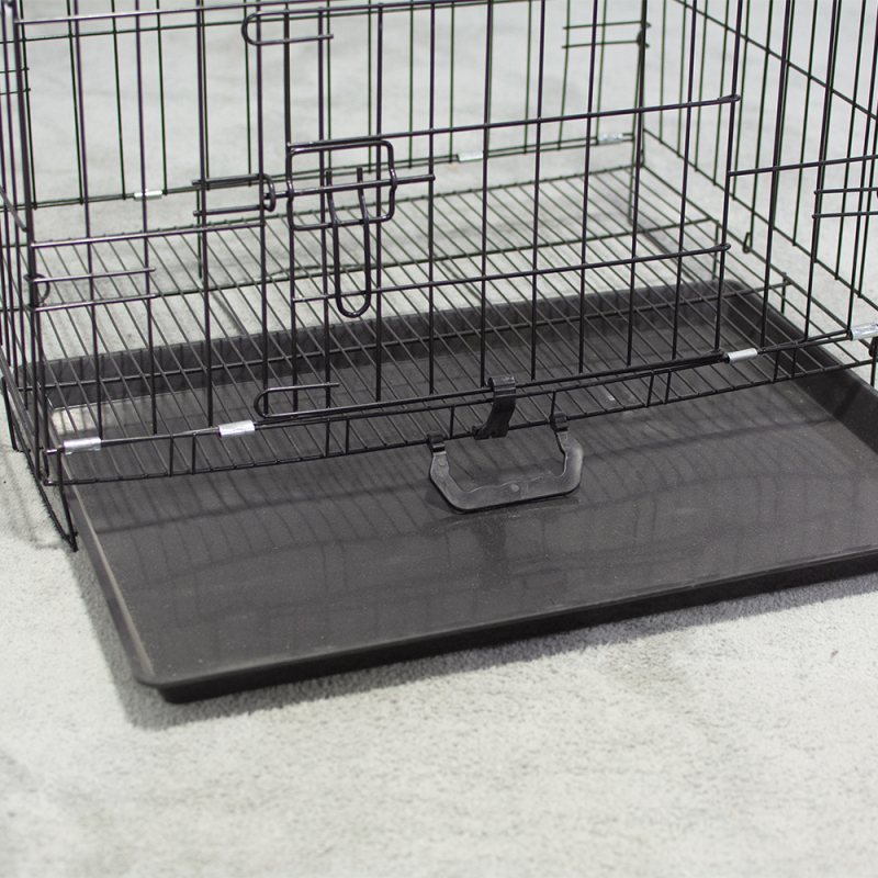 Manufacturer wholesale stainless steel metal large small foldable carriers cheap pet dog cage
