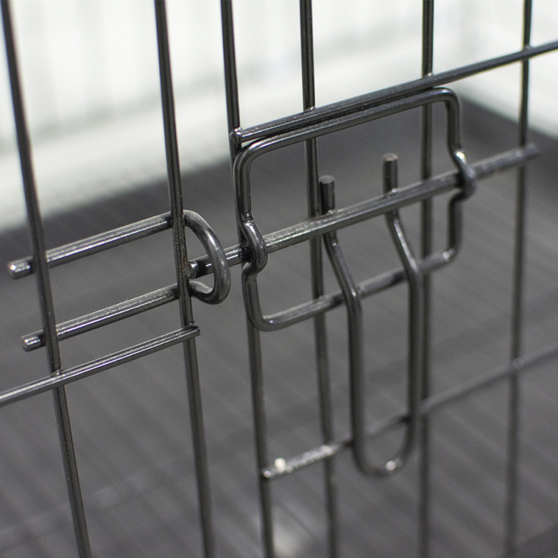 Manufacturer wholesale stainless steel metal large small foldable carriers cheap pet dog cage