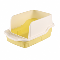 Wholesale Plastic Detachable Cat Litter Tray High Back