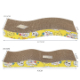 Wholesale Corrugated Cat Scratcher Cardboard