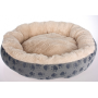 Manufacturer wholesale warm small dog cat round bed soft pv plush