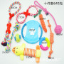 Manufacturer wholesale indestructible rope plush dog chew toys set