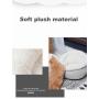 Manufacturer wholesale cute warm foldable dog cat soft round bed