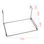 wholesale metal foldable luxury hammock fashion modern house cat bed