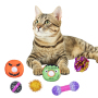 Manufacturer Wholesale Ball Plush Cat Toys Set