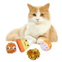 Manufacturer Wholesale Ball Plush Cat Toys Set