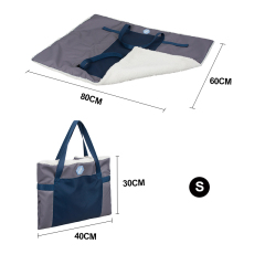 Manufacturer wholesale RPET material small dog cat carrier mat bag