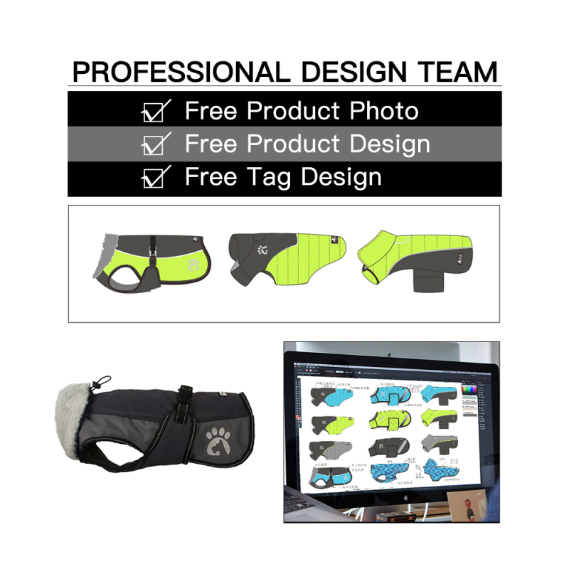 Manufacturer wholesale custom logo dog coats pet clothes winter