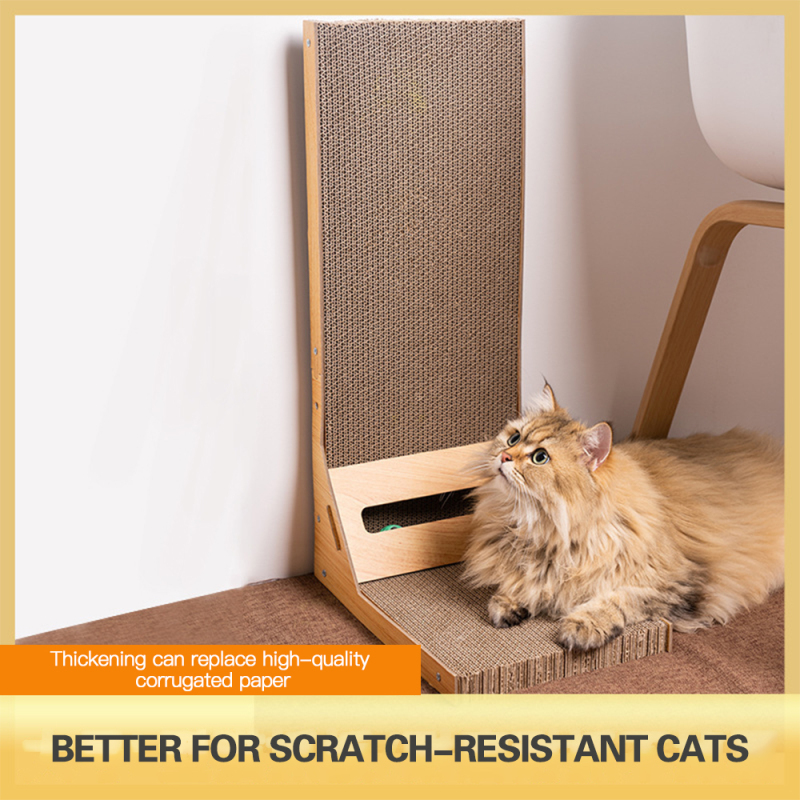 Manufacturer wholesale cheap claw climbing corrugated cat scratcher board