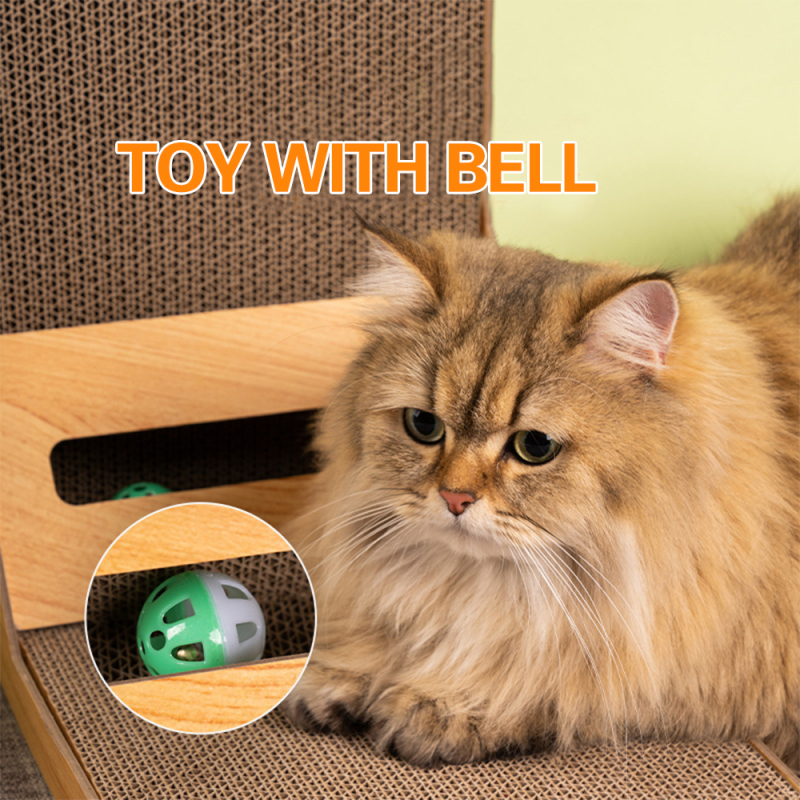 Manufacturer wholesale cheap claw climbing corrugated cat scratcher board