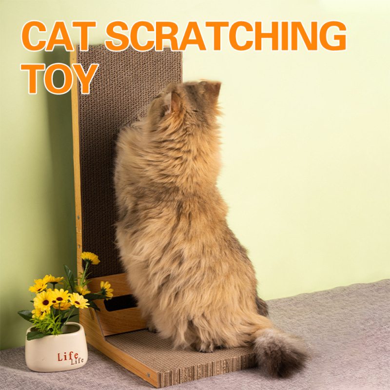 Manufacturer wholesale cheap claw climbing corrugated cat scratcher board