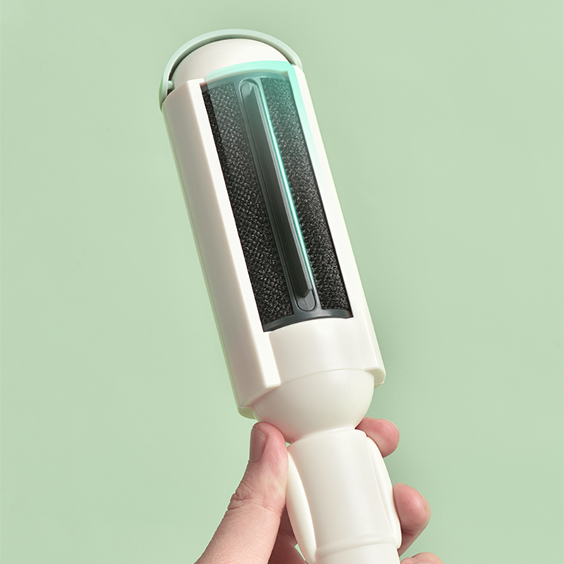 Manufacturer wholesale portable pet hair remover roller green red