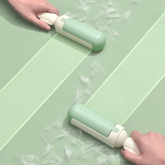 Manufacturer wholesale portable pet hair remover roller green red