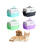 Manufacturer Wholesale Travel Portable Plastic Pet Dog Carrier