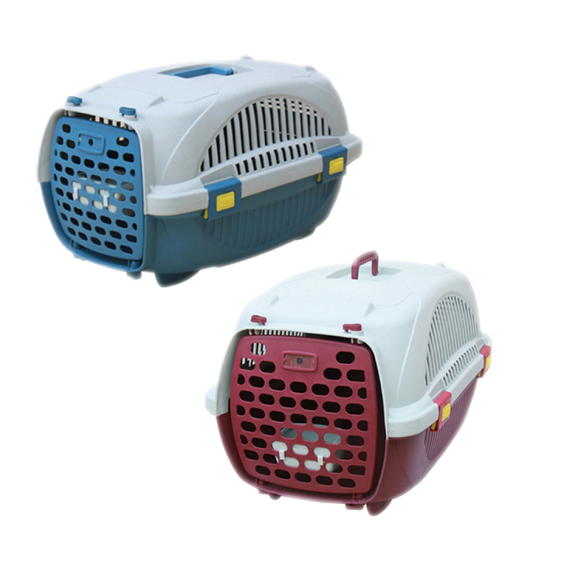 Manufacturer Wholesale Travel Portable Plastic Pet Dog Carrier