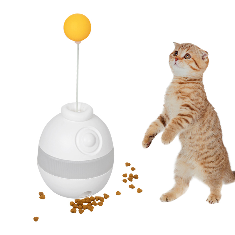 Manufacturer wholesale smart interactive tumbler cat feeder toys