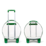 Manufacturer wholesale breathable space backpack cat carring bag with wheel trolley