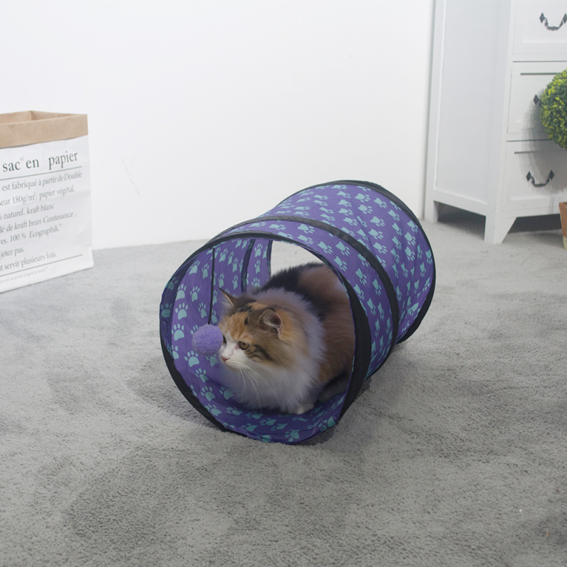 Wholesale Collapsible Foldable Cat Tunnel Toy