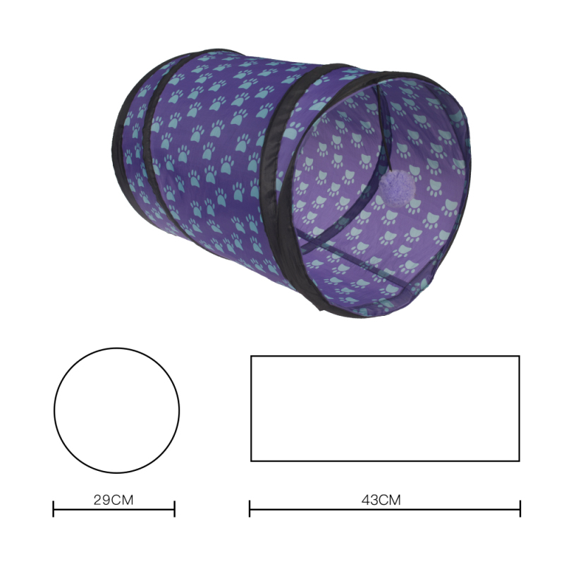 Wholesale Collapsible Foldable Cat Tunnel Toy