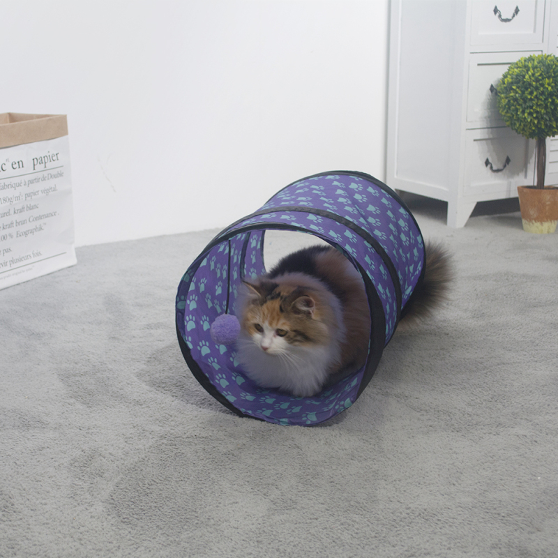 Wholesale Collapsible Foldable Cat Tunnel Toy